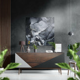 Marmoreal Brushed Aluminium Dibond Wall Art.